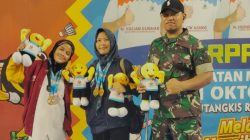 Dandim 0402/OKI-OI Beri Apresiasi kepada Pratu Ari Agus Palopi atas Prestasinya di Ajang Pepaprov V Sumsel