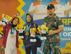 Dandim 0402/OKI-OI Beri Apresiasi kepada Pratu Ari Agus Palopi atas Prestasinya di Ajang Pepaprov V Sumsel