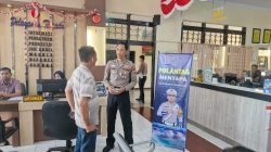 Polantas Menyapa, Petugas Layani Masyarakat Dengan Humanis Saat Urus Surat Kendaraan