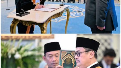 Presiden Prabowo Subianto Melantik Badan Riset dan Inovasi Nasional