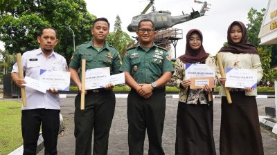 Kapen Akmil Serahkan Penghargaan Lomba Video Konten HUT ke-68 Akademi Militer