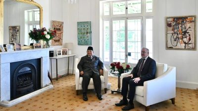 Presiden RI Prabowo Subianto Melakukan Pertemuan Dengan  PM Australia