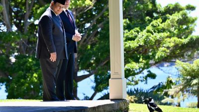 Presiden RI Prabowo Subianto Disambut Gubernur Jendral Australia