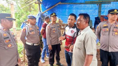 Polres Pasuruan Tertibkan Lokasi Diduga Judi Sabung Ayam di Purwodadi