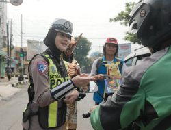 Kreatif, Sosialisasi Operasi Zebra Polres Malang Jadi Super Hero