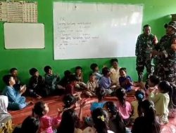 Pemulihan Emosional di Tengah Bencana: Sentuhan Humanis TNI untuk Korban Erupsi Semeru