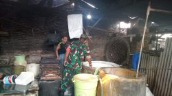 Babinsa Dabasah kunjungi UMKM tahu di Kelurahan Dabasah