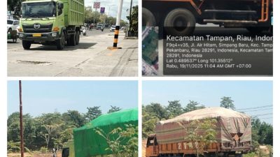 Dump Truck ODOL Bebas Melintas di Pekanbaru: Aturan Tegas Tersedia, Penegakan Hukum Mandek
