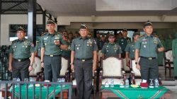 Upacara pembukaan Pendidikan Taruna Akmil dipimpin Gubernur Akmil Mayjen TNI Rano Tilaar.