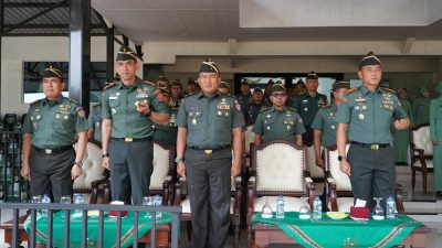 Upacara pembukaan Pendidikan Taruna Akmil dipimpin Gubernur Akmil Mayjen TNI Rano Tilaar.