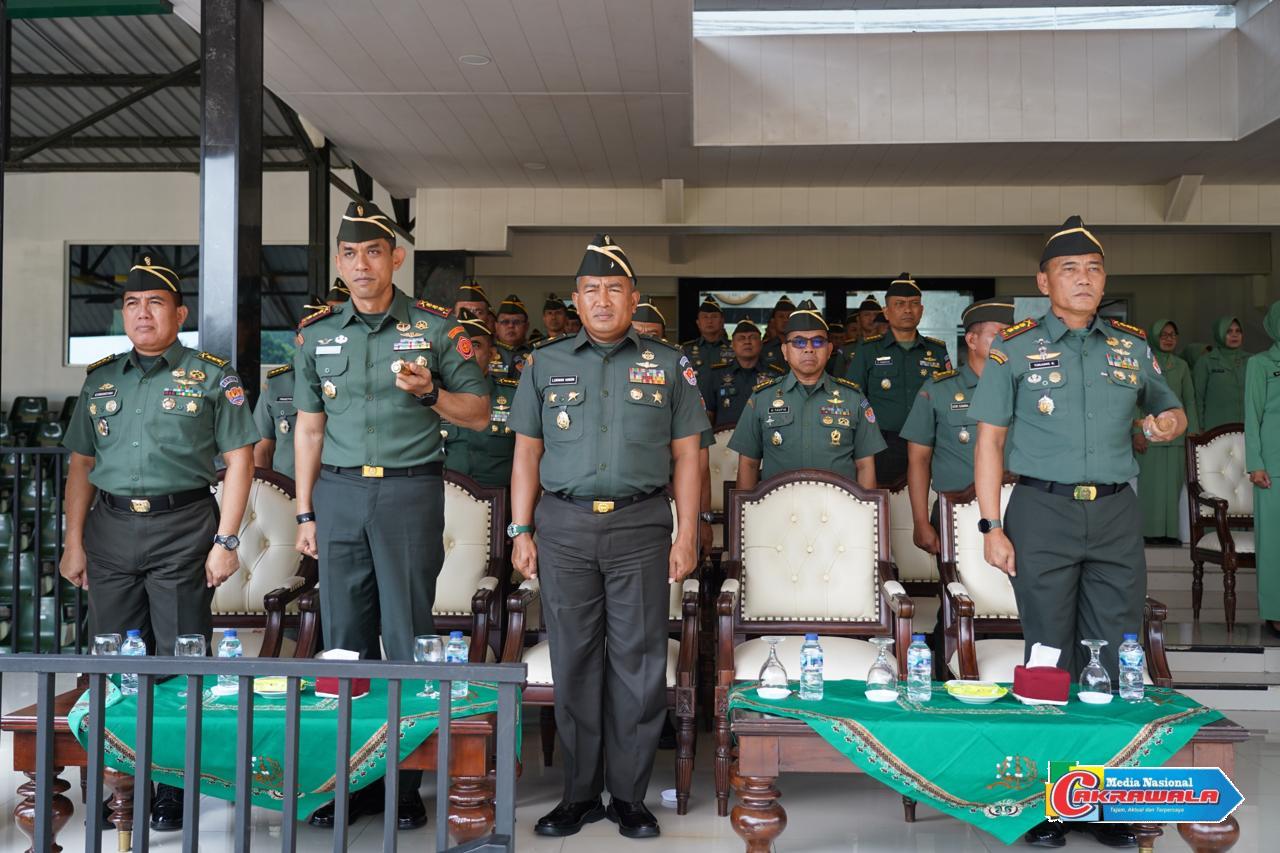 Upacara pembukaan Pendidikan Taruna Akmil dipimpin Gubernur Akmil Mayjen TNI Rano Tilaar.