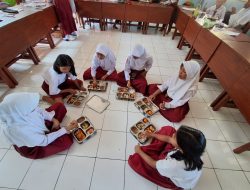 SDN 1 Tapen Dukung MBG Untuk Pemenuhan Gizi,Siswa Senang Paket MBG Datang