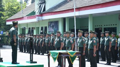 Dandim 0822 Pimpin Sertijab Tiga Danramil dan Penerimaan Warga Baru, Tegaskan Pentingnya Regenerasi Kepemimpinan