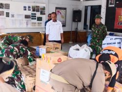 Tim Kodim 0821, Satpol PP, dan Relawan Turunkan Bantuan di Posko Terpadu Supiturang