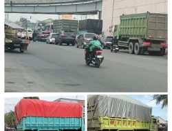 Dump Truck ODOL Masih Berkeliaran di Pekanbaru, Penegakan Hukum Dipertanyakan, Sanksi Hanya di Atas Kertas, Warga Jadi Korban