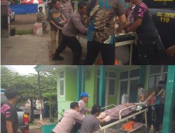 Langkah Cepat Tiga Anggota POLRI Jajaran Polsek Tapen Diapresiasi Warga