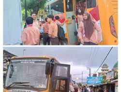 Angkutan Sekolah Gratis Kurangi Kecelakaan Pelajar di Tulungagung