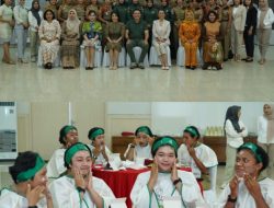 Gubernur Akademi Militer Hadiri Acara Profesional Make Up Taruni Akmil