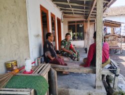 Babinsa Koncer Kidul Gaungkan Pesan Kamtibmas Lewat Komsos Bersama Ketua RT