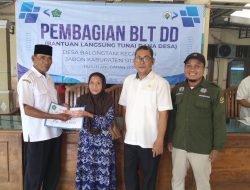 BLT-DD Tahap Akhir Desa Balongtani Kecamatan Jabon TA 2025, disambut Antusias Keluarga Penerima Manfaat