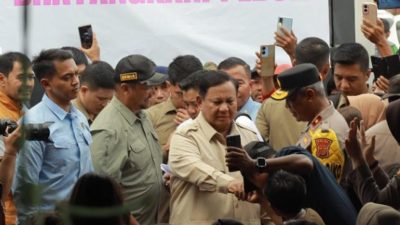 Prabowo Subianto Tinjau Langsung Kondisi Warga Aceh Pasca Bencana Banjir