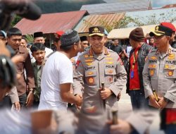 Kapolri Dampingi Kunjungan Presiden Prabowo Subianto di Aceh