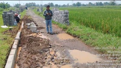 Diduga!!! Proyek Siluman,Tanpa Papan Nama Tanpa K3 Bahkan Pemasangan Paving Terlihat Amburadu