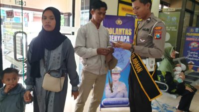 Satlantas Polres Jember Luncurkan Program ‘Polantas Menyapa’ di Samsat, Tingkatkan Pelayanan