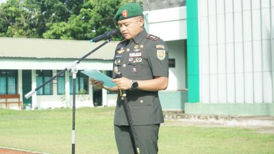 Semangat Juang Prajurit, Kodim 0402/OKI-OI Peringati Hari Juang TNI AD TA 2025