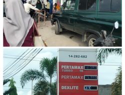 Antrean Mengular, SPBU 14-282-682 Diduga Layani Pengisian BBM ke 6–7 Jerigen