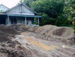 Sudah Hampir Pengujung Tahun Anggaran 2025 , Proyek Peningkatan jalan Di kec Sumber Harta Tak Kunjung Selesai