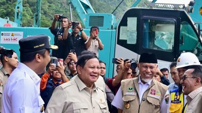 Kunjungan Kerja Presiden Prabowo Subianto di Tanah Datar Sumbar