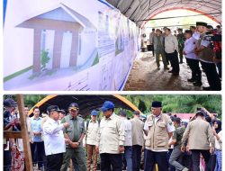Pemerintah menyiapkan pembangunan puluhan ribu hunian sementara di tiga provinsi terdampak bencana