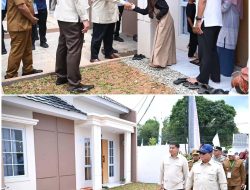 Presiden Prabowo Subianto Menghadiri Akad Massal 50.030 Unit Rumah Kredit
