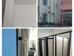 Gedung Bapenda Pekanbaru Dicat Diam-Diam:  Toilet Berganti Total, Papan Proyek Tak Terlihat,Pejabat Menghindar