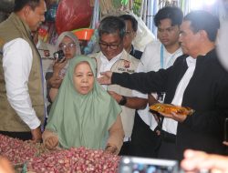 Jelang Nataru Satgas Pangan Polda Jatim Sidak Pasar