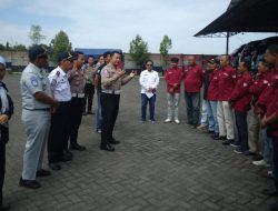 Jelang Nataru Ditlantas Polda Jatim Gelar Ramcheck di PO Bus