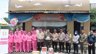 Kapolres Pasuruan Kunjungi Pos Pam : Tingkatkan Keamanan dan Pelayanan Humanis Hadapi Libur Nataru