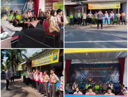 Sinergi TNI–Polri Jamin Kenyamanan Pemudik, Pos Pengamanan Operasi Lilin Semeru Siaga di Bondowoso