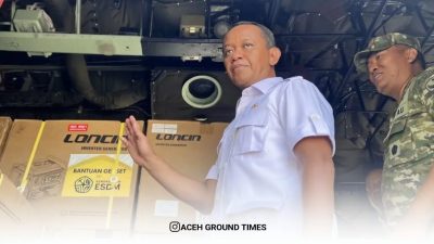Menteri ESDM Bahlil Lahadalia mengirim 1.000 unit genset ke 224 desa di wilayah Aceh
