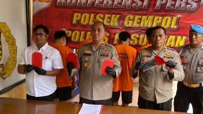 Polsek Gempol Ungkap Kasus Pengeroyokan, 4 Pelaku Diamankan 1 DPO