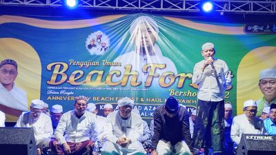 Perhutani KPH Bondowoso Bersama Beach Forest Gelar Pengajian Umum Bersholawat Awali Tahun 2026