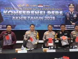 Polresta Banyuwangi Selesaikan 1.281 Perkara Sepanjang Tahun 2025