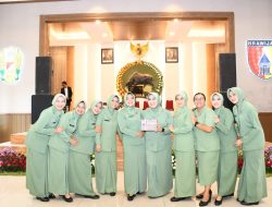 Bersamaan Sertijab Dandim, Persit Kodim 0822 Bondowoso Resmi Berganti Ketua