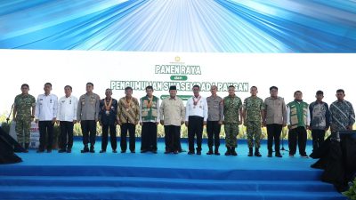 Presiden Prabowo Subianto tiba di Kabupaten Karawang