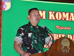 Jam Komandan Kodim 0822, Dandim Tekankan Dukung MBG Dan KDKMP Serta Dorong Peran Aktif Babinsa