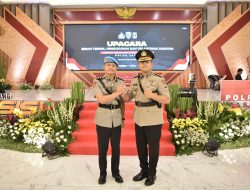 Serah Terima Jabatan Kapolres Gresik, AKBP Ramadhan Nasution Gantikan AKBP Rovan Richard Mahenu