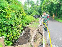 Jembatan Penghubung di Gayam Lor Ambruk Diterjang Hujan Deras, Akses Warga Terancam Terputus
