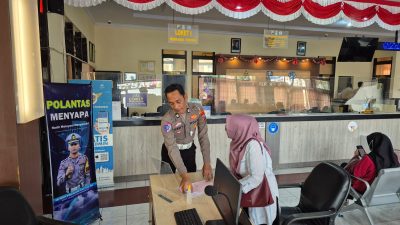 Polantas Menyapa, Samsat Bondowoso Wujudkan Pelayanan Cepat, Tepat, dengan Salam, Senyum dan Sapa