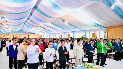 Presiden RI Prabowo Subianto Menyampaikan Taklimat Untuk Rektor dan Perguruan Tinggi